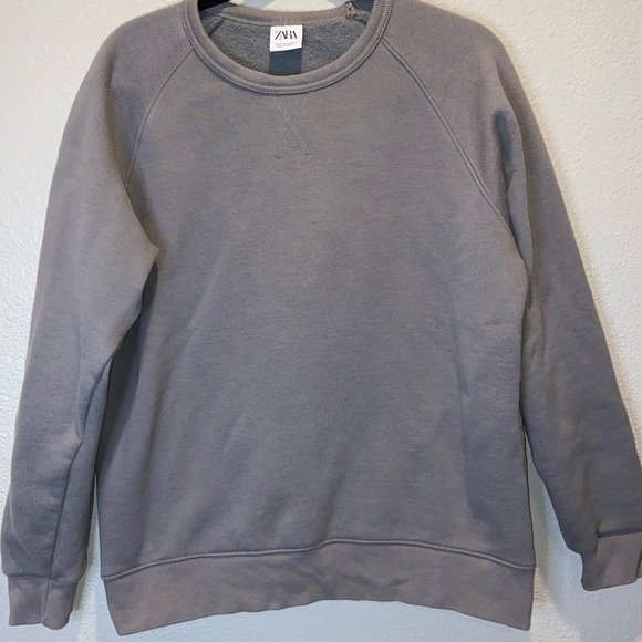 Zara Sweaters Zara Crewneck Sweatshirt Poshmark